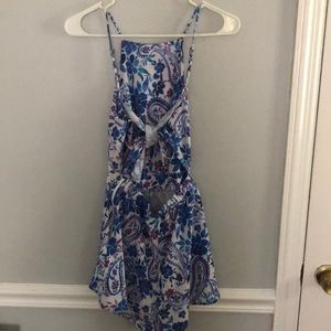 Show me your mumu tie back romper size x small